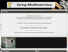 Tablet Screenshot of gregmultiservice.com